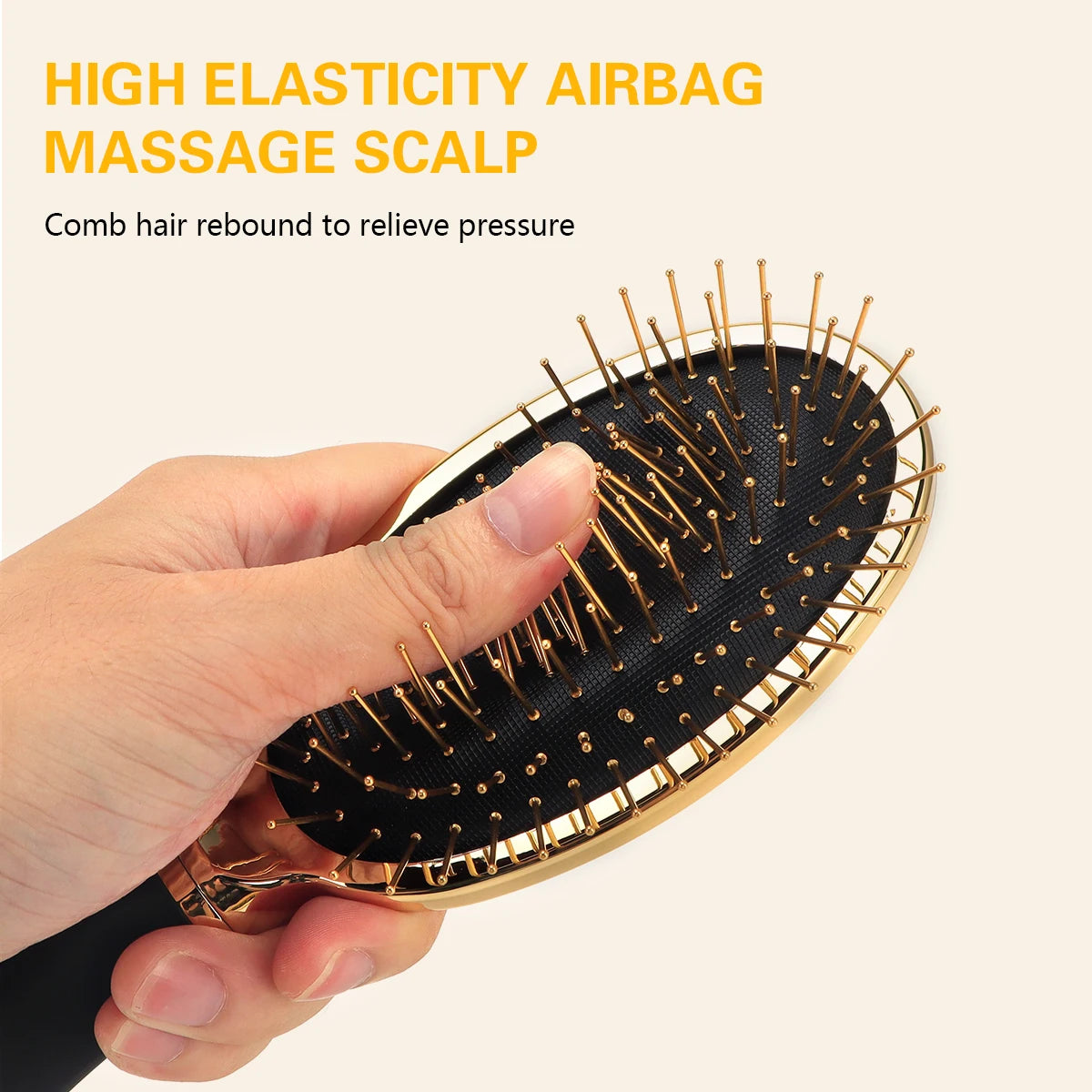 Massage Scalp Air Cushion Comb Salon Anti-static Tangled Hair Brush Barbershop Household Hairdressing Styling Tools Accessories Peaceful Pleasures Health and Wellness