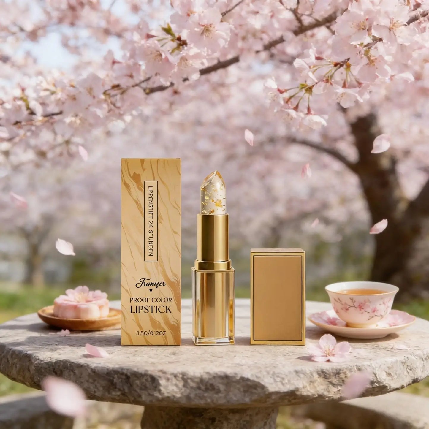 Gold Foil Colour-Changing Lip Balm | Hyaluronic Acid 3.5g