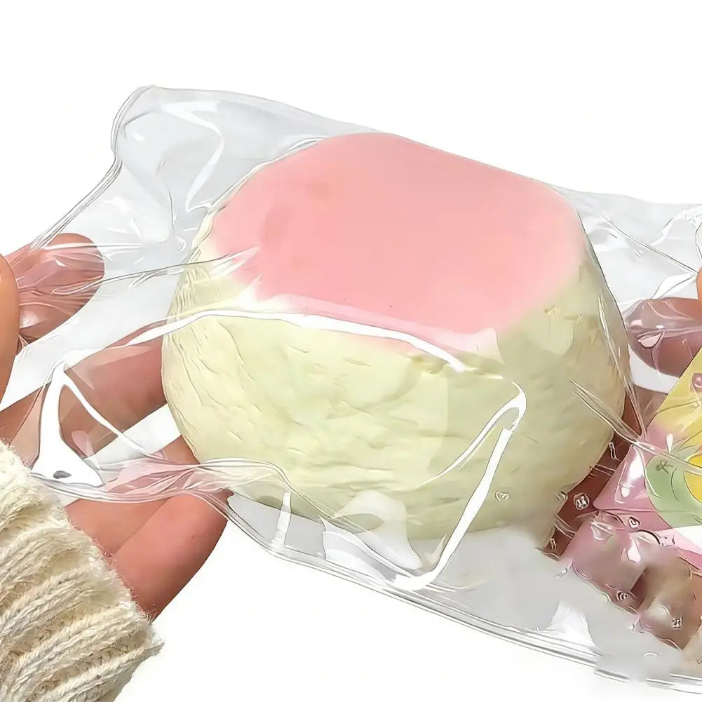 Cute Food Series Stress-relieving Toys Silicone Squeezing Slow