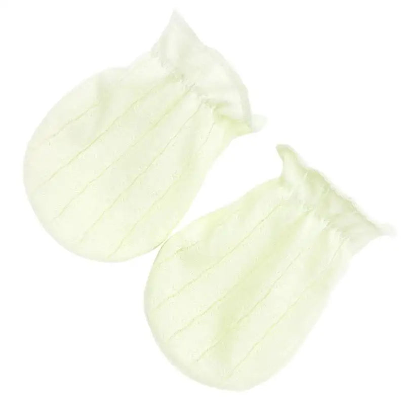 Infant Scratch Prevention Cotton Mittens – Baby Gloves 0–12M