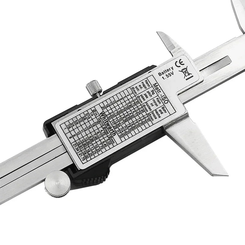 Measuring Tool Stainless Steel Digital Caliper 6 "150mm Messschieber Paquimetro Measuring Instrument Vernier Calipers Ruler New Peaceful Pleasures Health and Wellness