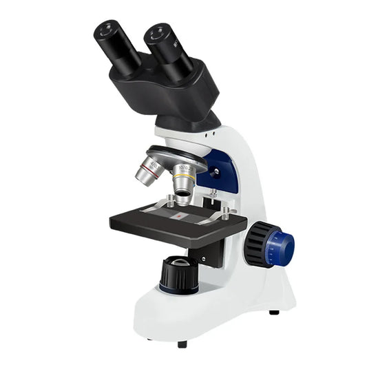 Binocular Biological Microscope Professional Microscope 40-1600X High Power Electron Microscope Peaceful Pleasures Health and Wellness With caliper