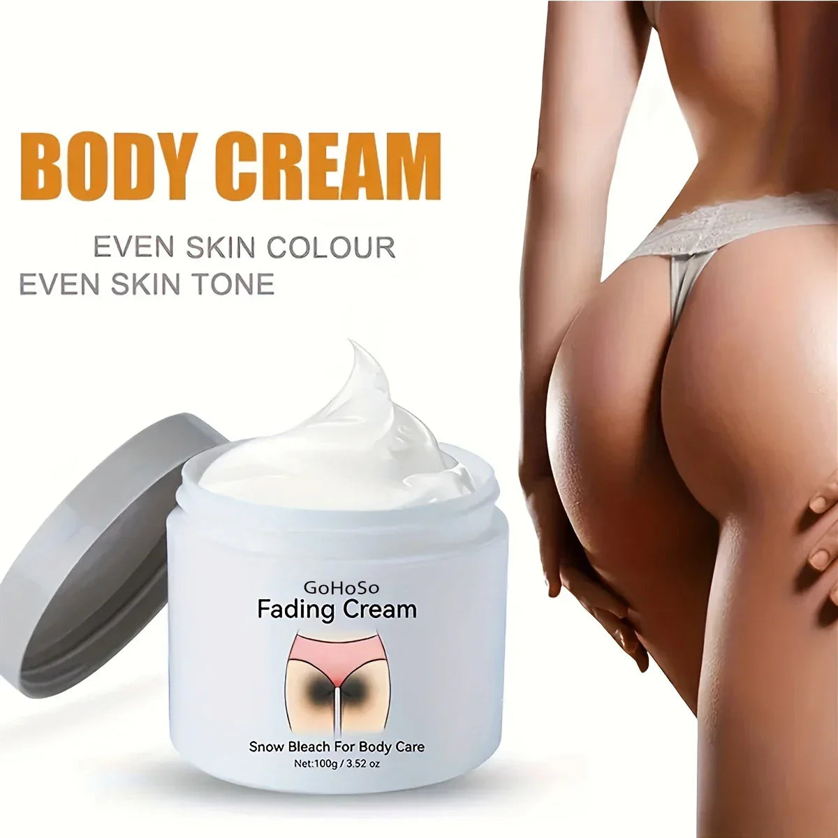 ENVISHA Brightening & Whitening Body Cream – 100g Body Cream ENVISHA