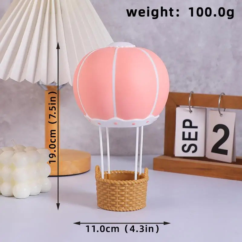 Hot Air Balloon Cake Topper – Gender Reveal & Baby Shower