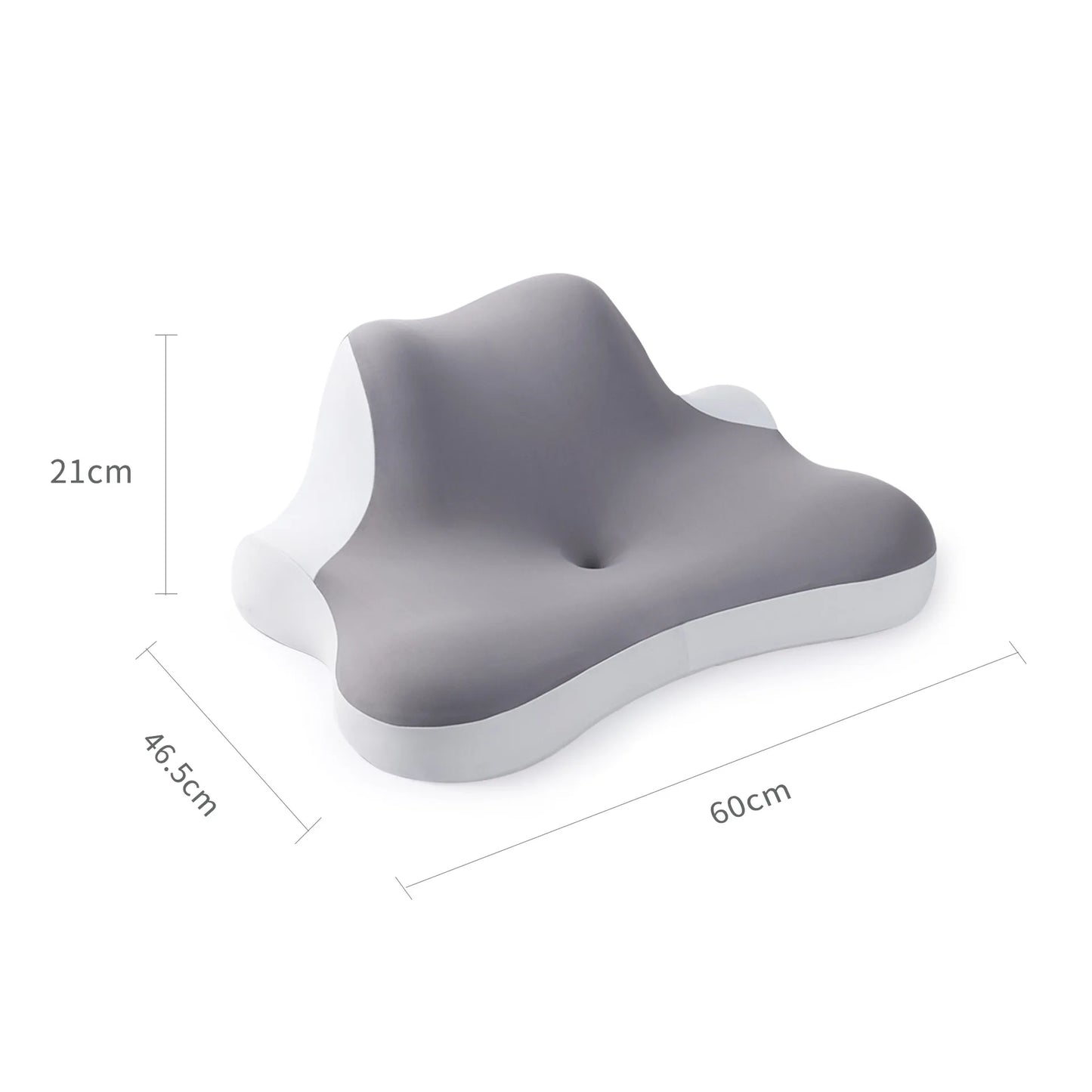Big Size Multifunctional Position Pillow Sleeping Book PillowCervical Protection Pillow Comfortable Wedge-shaped Pillow Massage Peaceful Pleasures Health and Wellness