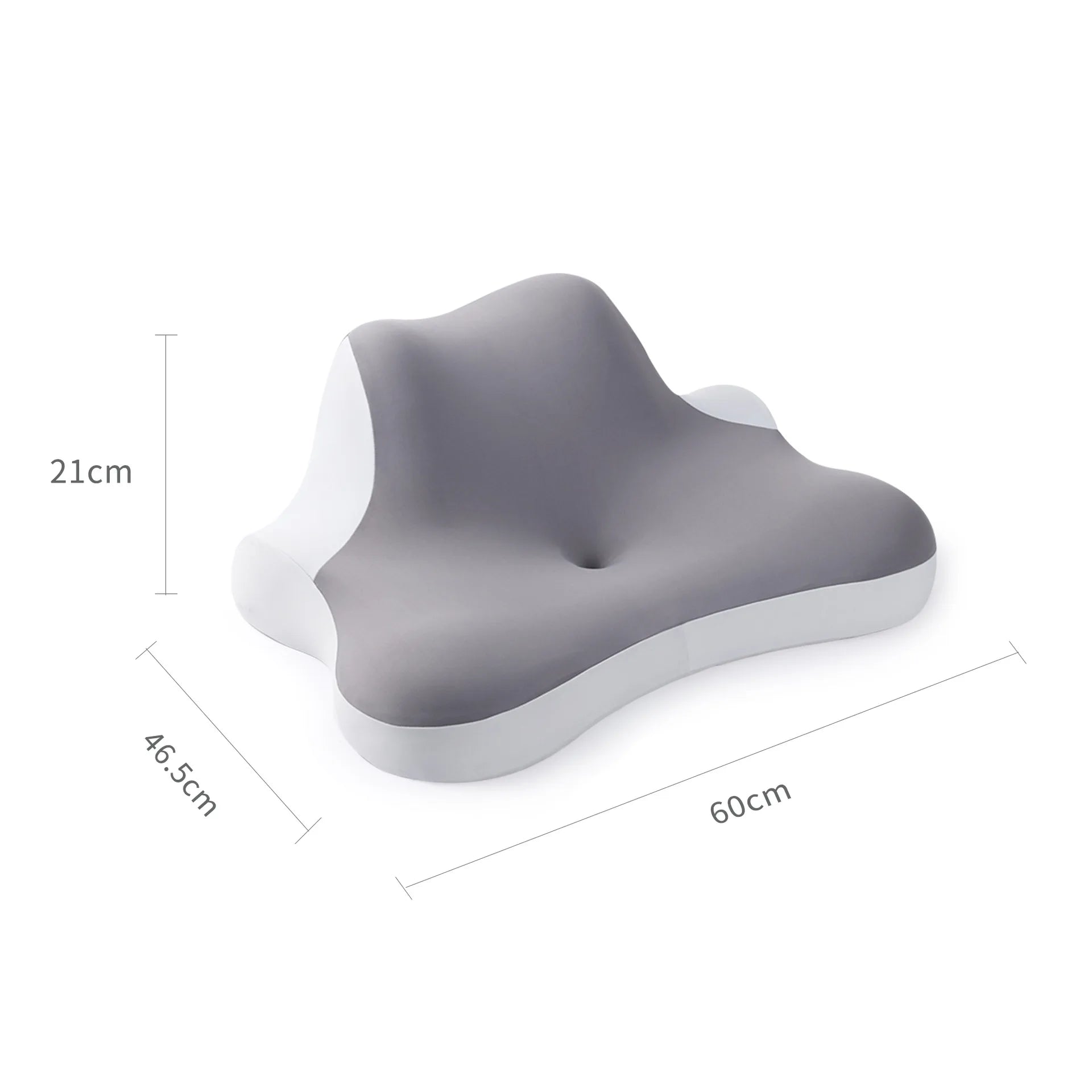 Big Size Multifunctional Position Pillow Sleeping Book PillowCervical Protection Pillow Comfortable Wedge-shaped Pillow Massage Peaceful Pleasures Health and Wellness