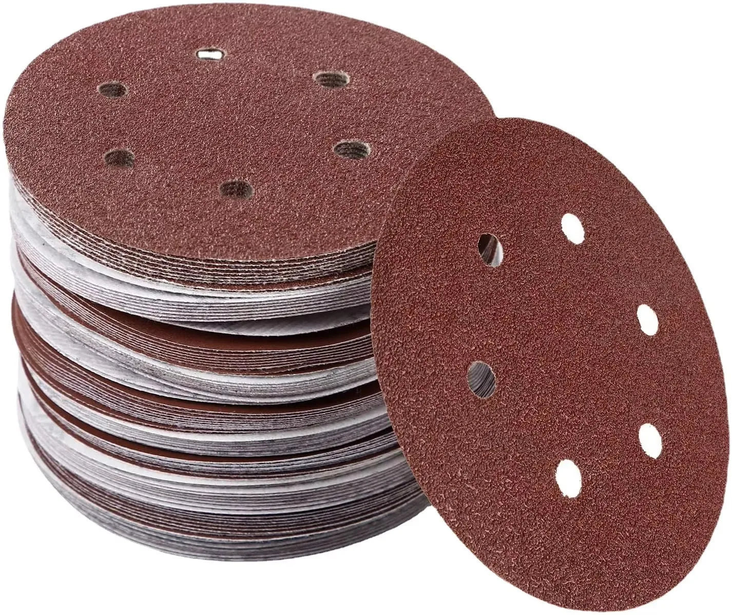 10 20 6 Hole Sanding Sheet 60-600 Gravel Flocking Sandpaper Track