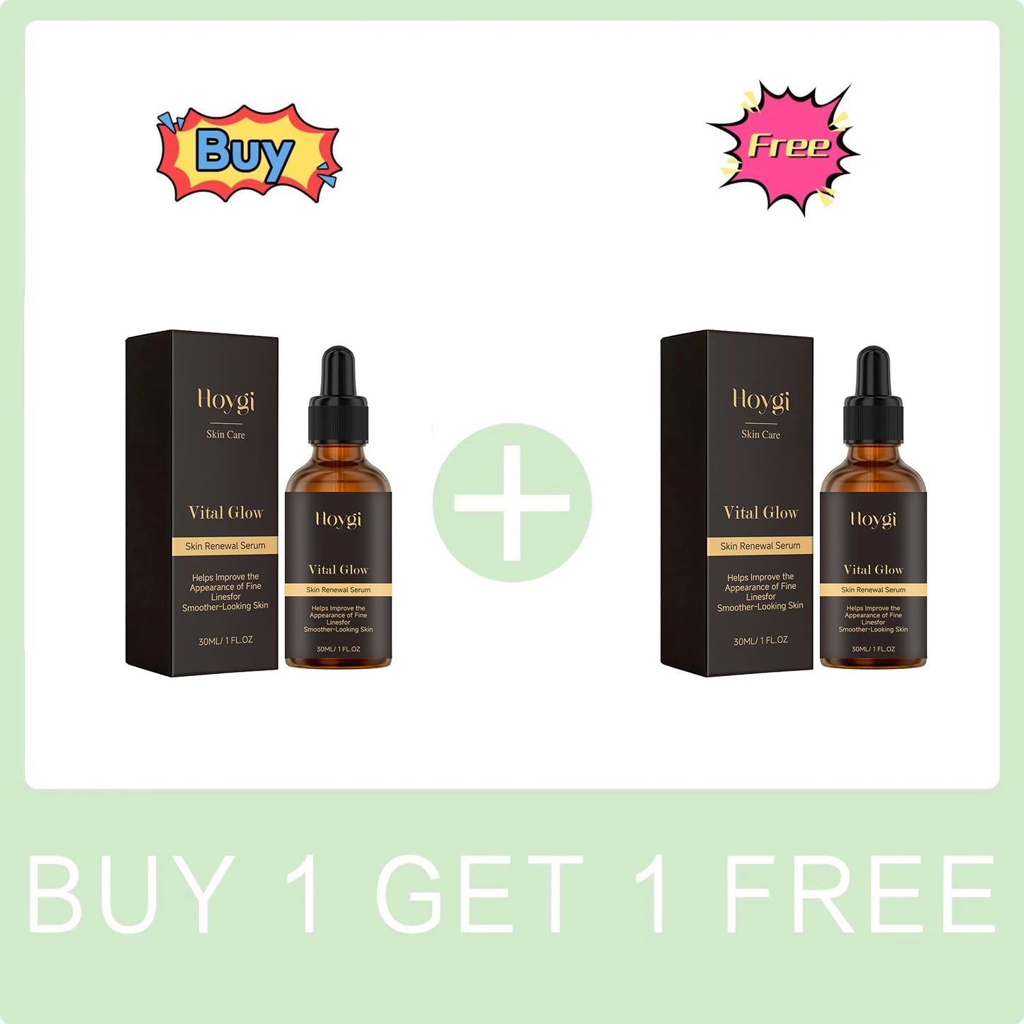 Skin Renewal Serum Hydrating Boosts Natural Glow Fade Fine Lines Improve Skin Tone Refreshes Skin Firming Lifting Skin Care Peaceful Pleasures Health and Wellness Buy 1 Get 1 Free