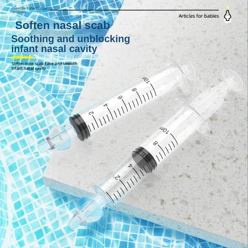 Baby Nasal Aspirator Nose Cleaner – Soft Silicone, 2pcs 10ml
