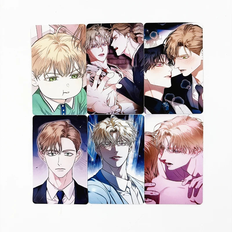 Kiss Me If You Can Manhwa Lomo Cards BL Webtoon Chase Joshua HD