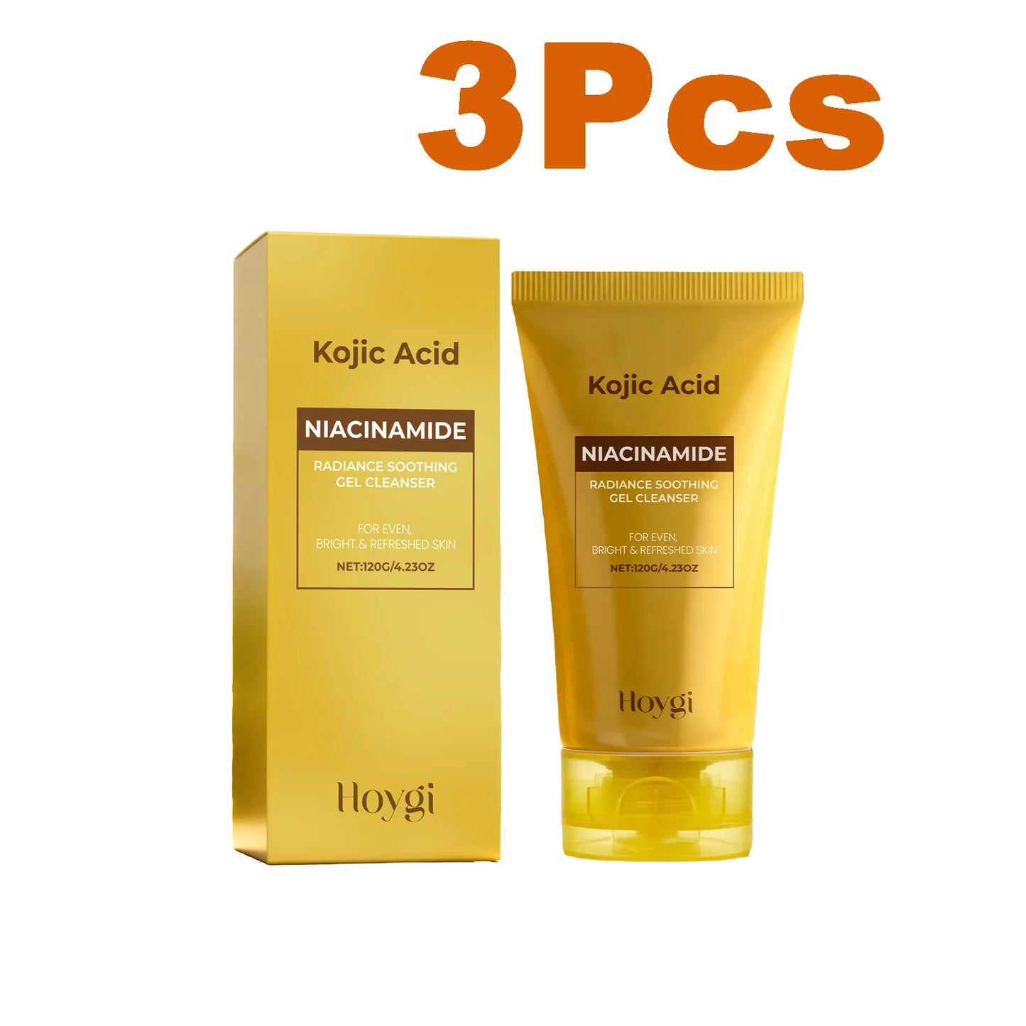 Kojic Acid & Niacinamide Face Wash – Dark Spot Brightener