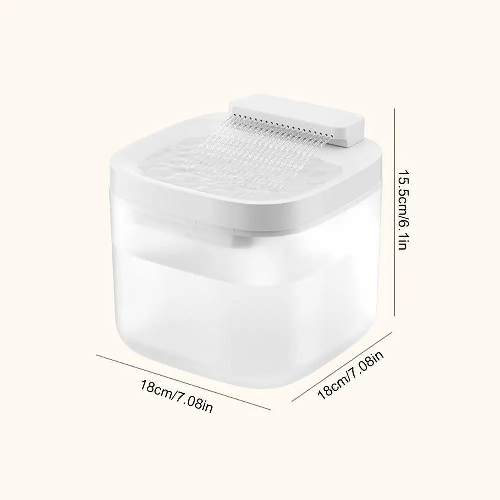 3L Silent Cat & Dog Water Fountain – Auto-Circulating Pet Drinker