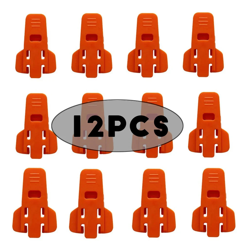 Simple Portable Bottle Opener Reusable Easy Can Opener Sealed Drink Beer Cola Opener Lid Remover Kitchen Supplies Camping Tools Peaceful Pleasures Health and Wellness 12pcs orange