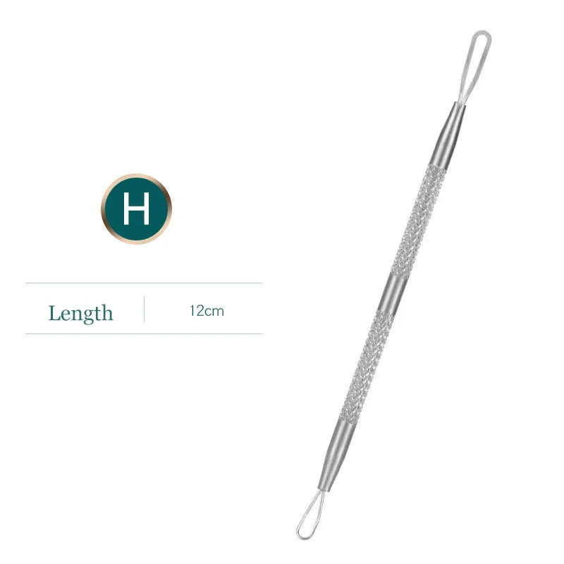 Stainless Steel Blackhead Extractor & Acne Removal Tool