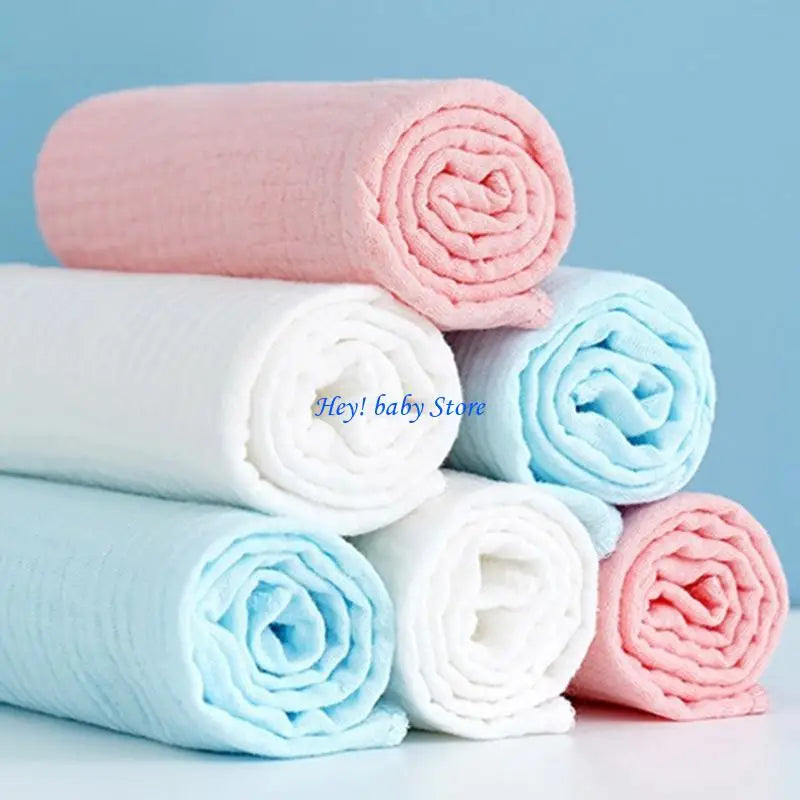 Reusable Cotton Cloth Diapers for Newborns – 10 Pack