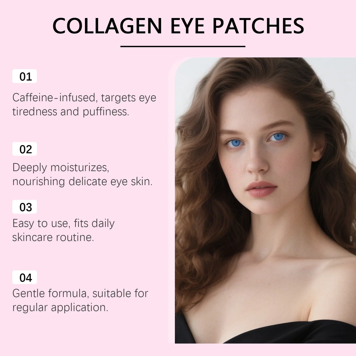 Collagen Hydrogel Eye Patches – Dark Circles & Puffiness