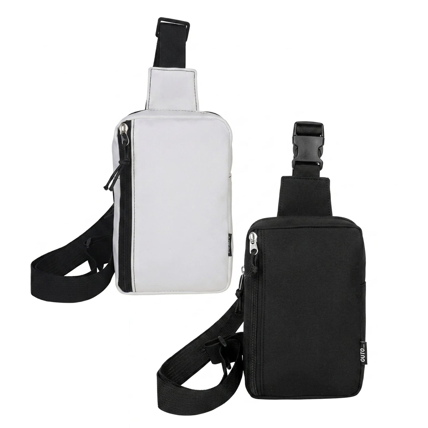 Mini Sports Shoulder Bag Lightweight Crossbody Phone Bag for Outdoor Activities Peaceful Pleasures Health and Wellness
