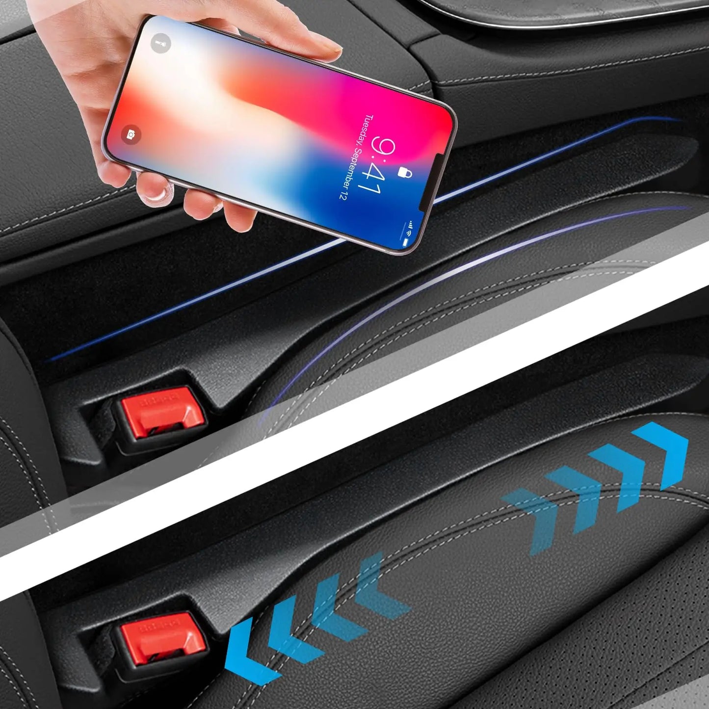 Car Seat Gap Filler Strip – Leak-Proof Plug & Organizer