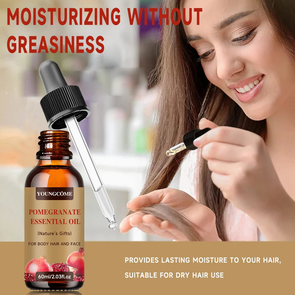 YOUNGCOME Pomegranate Hair Growth & Skin Care Oil 40/60ml