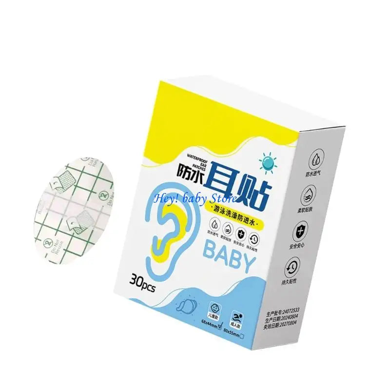 Disposable Baby Ear Guards – Water-Resistant Bath & Swim Covers