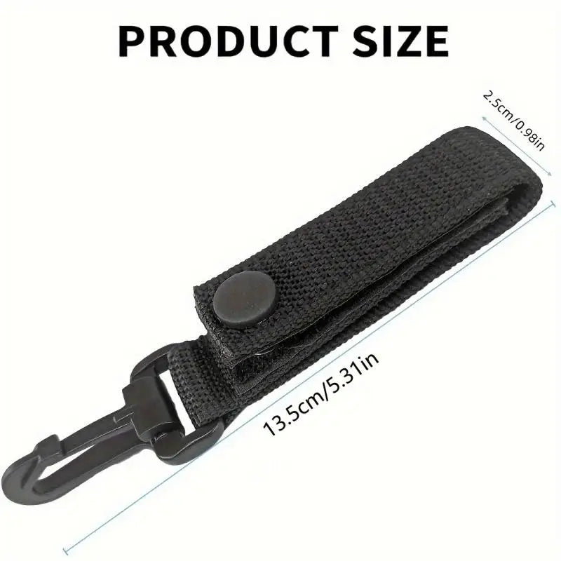 Tactical Belt Attachment Hooks Glove Hanging Loops Outdoor Duty Equipment Carrying Clips Utility Waistband Accessory Buckle Peaceful Pleasures Health and Wellness