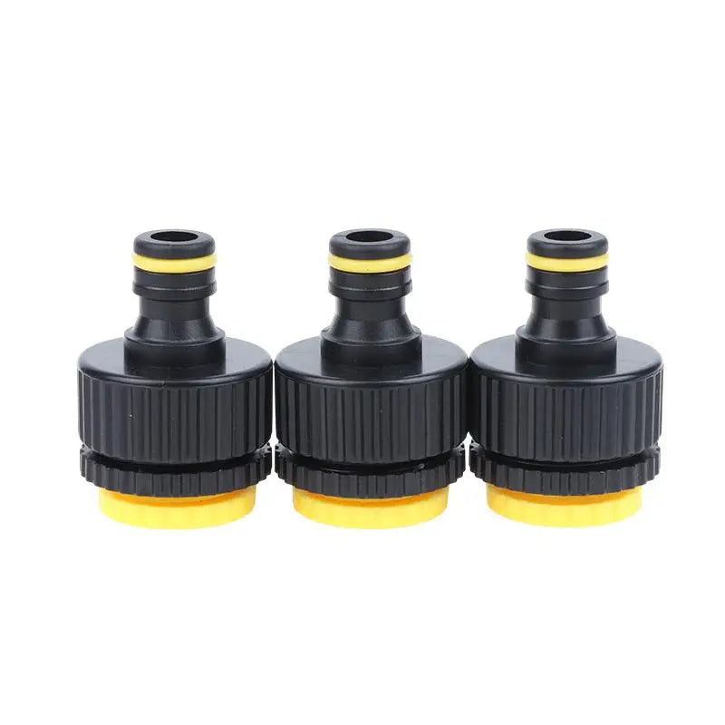 Garden Hose Quick Connector 1/2" 3/4" 1" Thread Irrigation Fitting
