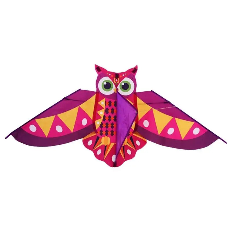 Children's Owl Kite – Easy to Fly, Bright Colors, Outdoor Fun