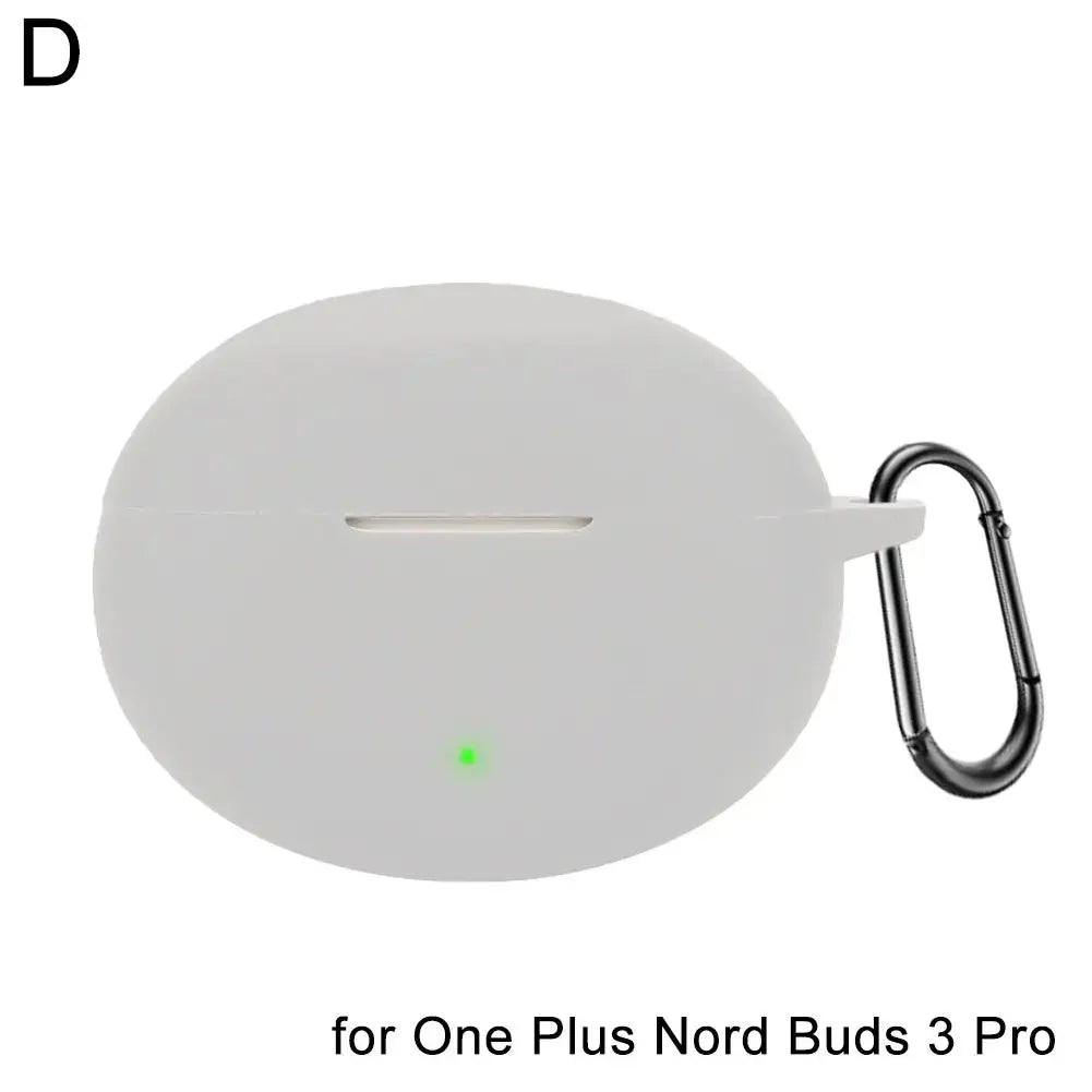 OnePlus Nord Buds 3 Pro Silicone Case Cover + Carabiner