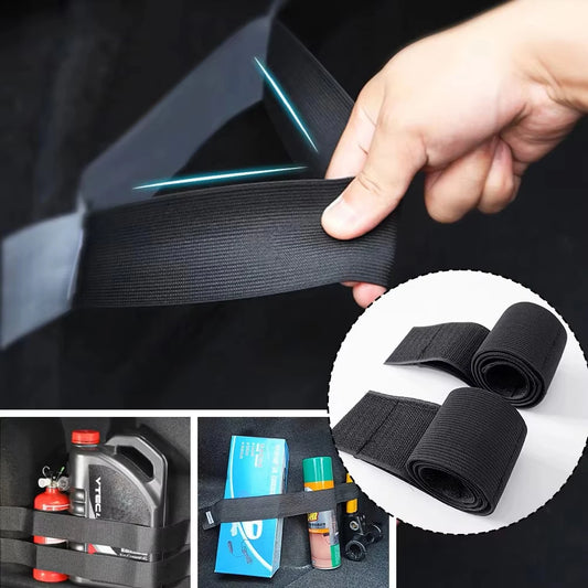 Car Trunk Organizer Black Magic Tapes Car Accessries Fixed Auto Interior Storage and Organization Fixing Belt Storage Bag Tapes Peaceful Pleasures Health and Wellness