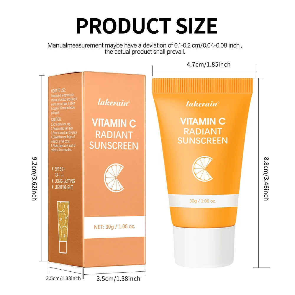 SPF 30 Vitamin C Moisturizer Protects Skin From UV Rays Hydrating Lotion Brightens Skin Nourishment Multiple Skin Care Peaceful Pleasures Health and Wellness