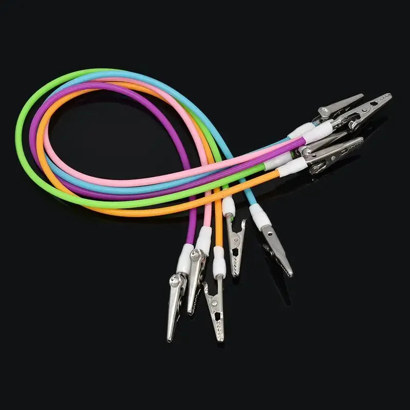 Dental Bib Clips – Flexible Multicolor Napkin Holder Clamps