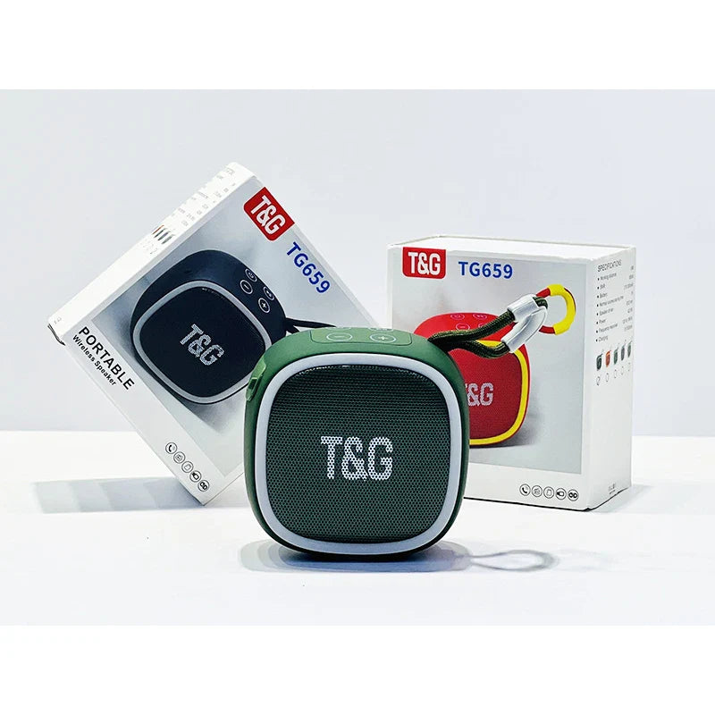 T&G TG659 Portable Waterproof Bluetooth Speaker FM Radio