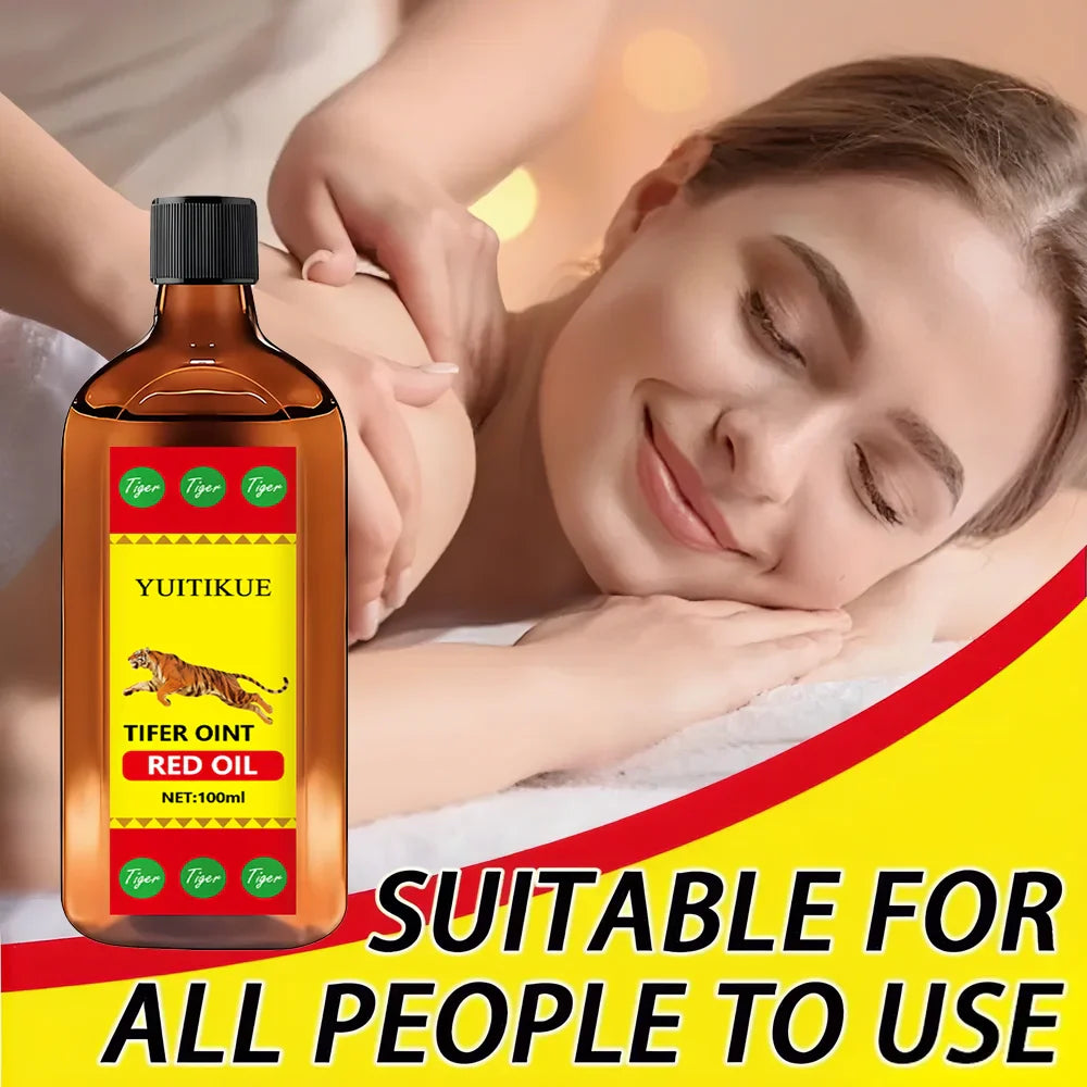 YUITIKUE Tiger Formula Muscle & Joint Massage Oil 100ml