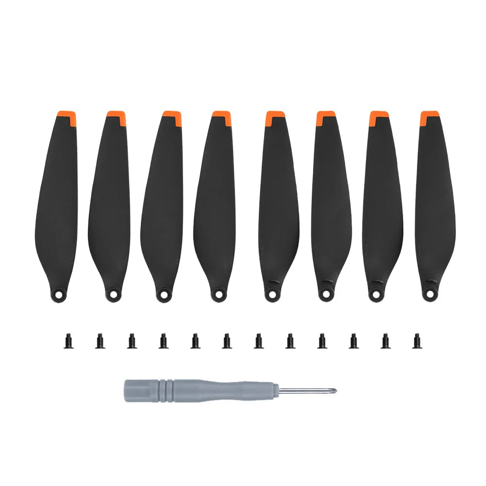8pcs Replacement Propellers for DJI Mini 3 – Low Noise PC Peaceful Pleasures Health and Wellness Orange United States