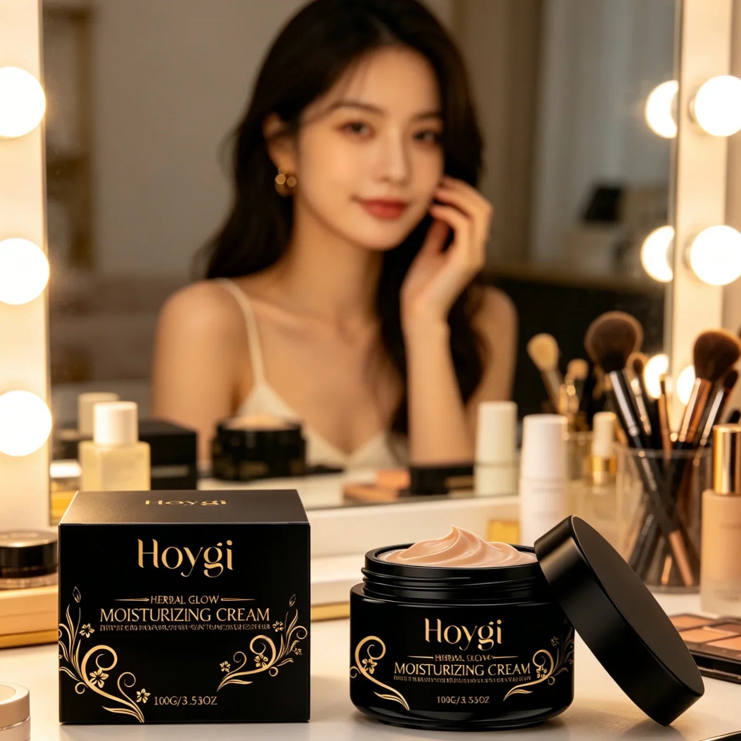Hoygi Herbal Glow Face Moisturizer – Brightening Cream 100g