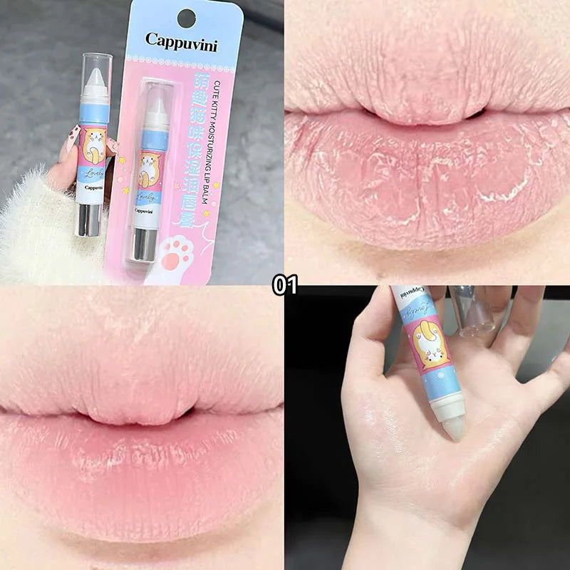 Cappuvini Cat Lip Balm – Natural Moisturizing & Anti-Chap