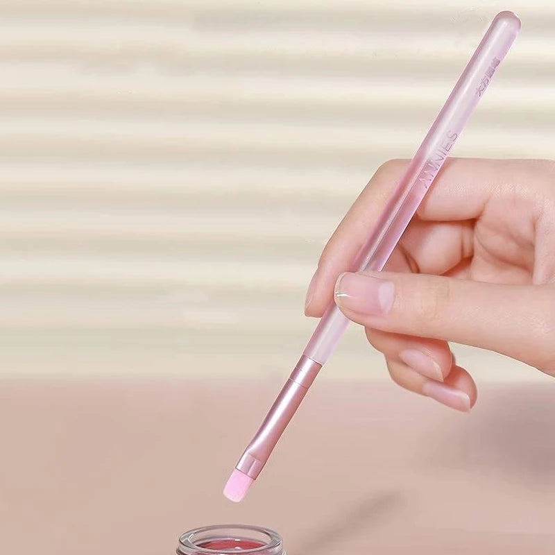 8pcs/Set Dopamine Nail Art Brush Design Tip Painting Carving Dotting Pen Flatfan Liner Acrylic Gel Uv Polish Manicure Tools Peaceful Pleasures Health and Wellness