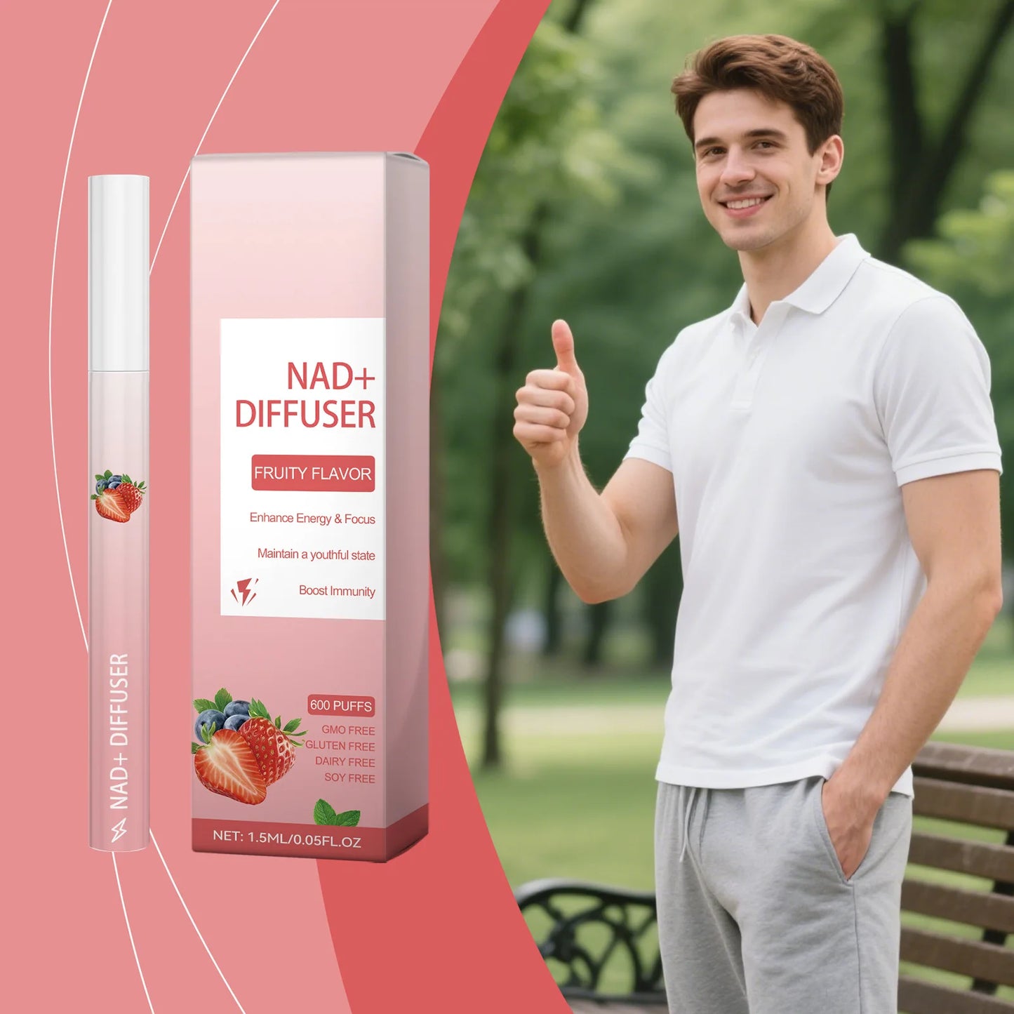 Air Freshener Pen Herbal Diffuser Relaxation Sensory Healthy Smoking Cessation Clear Breathing Relieving Fatigue Personal Care Peaceful Pleasures Health and Wellness
