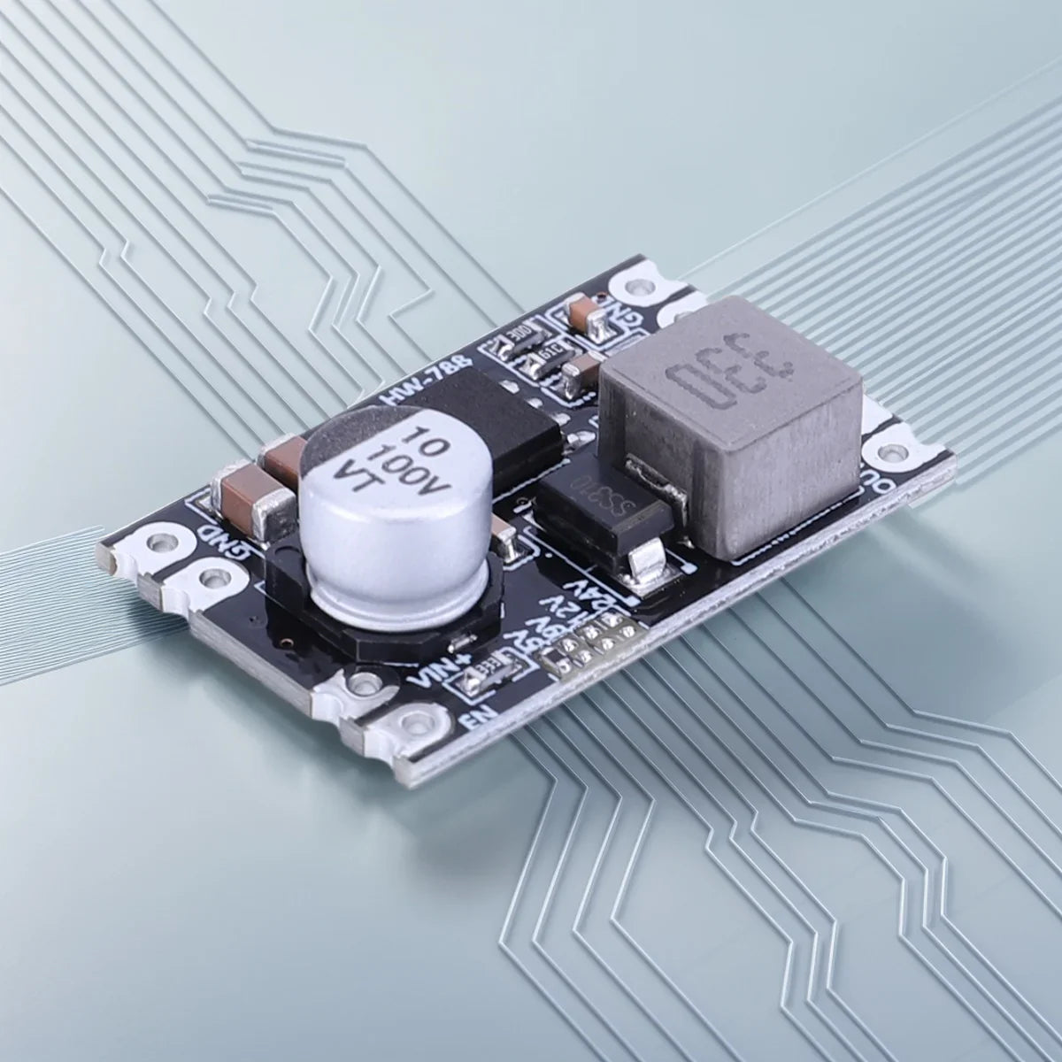 DC-DC Buck Converter 7-100V to 5V-24V Step Down Module | ALLOYSEED