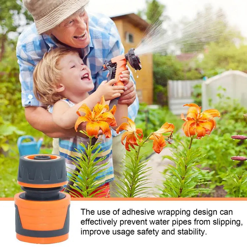 Garden Hose Quick Connector – Heavy Duty Anti-Slip Water Fitting