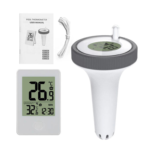 Floating Digital Swimming Pool Thermometer Swimming Pool Accessories Outdoor Waterproof Spa Aquarium Bathrooms Thermometer Peaceful Pleasures Health and Wellness