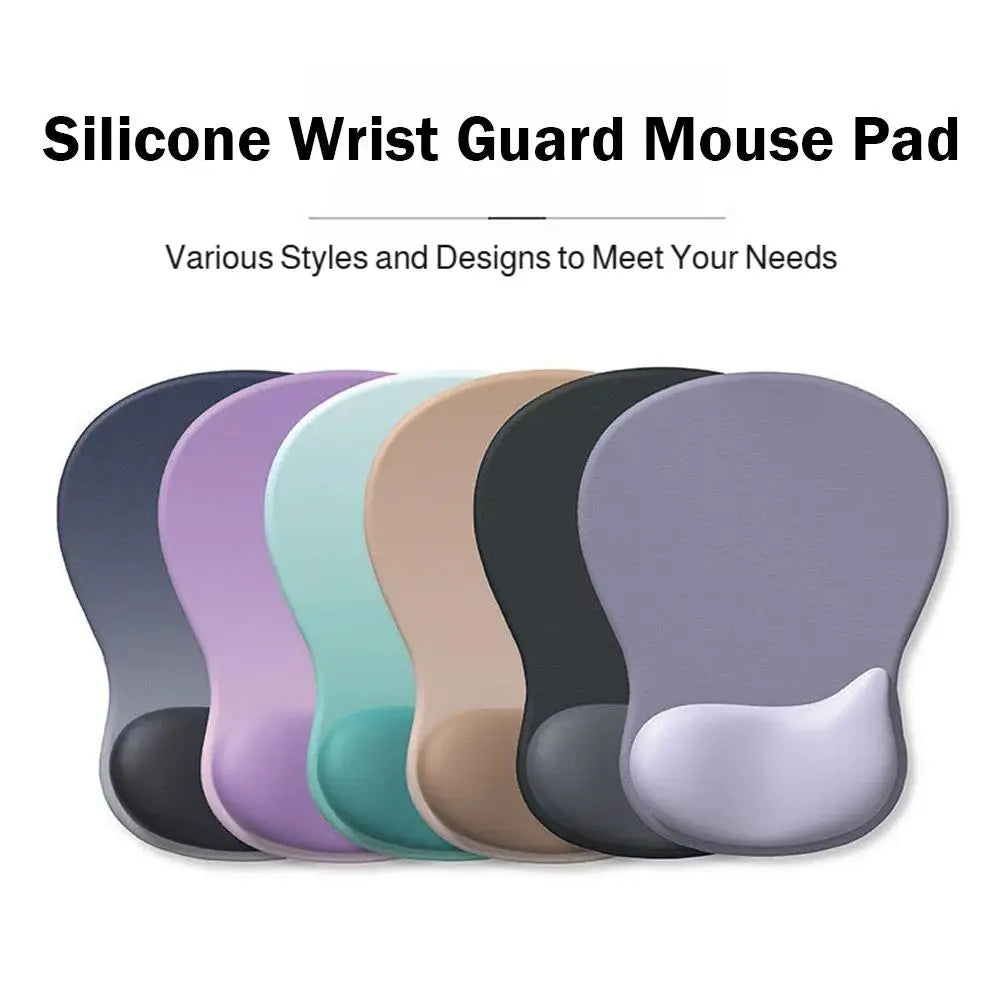 Ergonomic Wrist Rest Mouse Pad Comfortable Wrist Rest Support Mouse Pad Pain Relief Non Slip Gaming Mouse Pad for Computer Peaceful Pleasures Health and Wellness