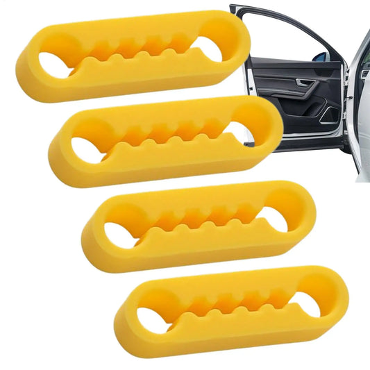 Silicone Car Door Shock Absorber Pads 4-Pack | Soundproof Damper Door Damper Pads Peaceful Pleasures Health and Wellness