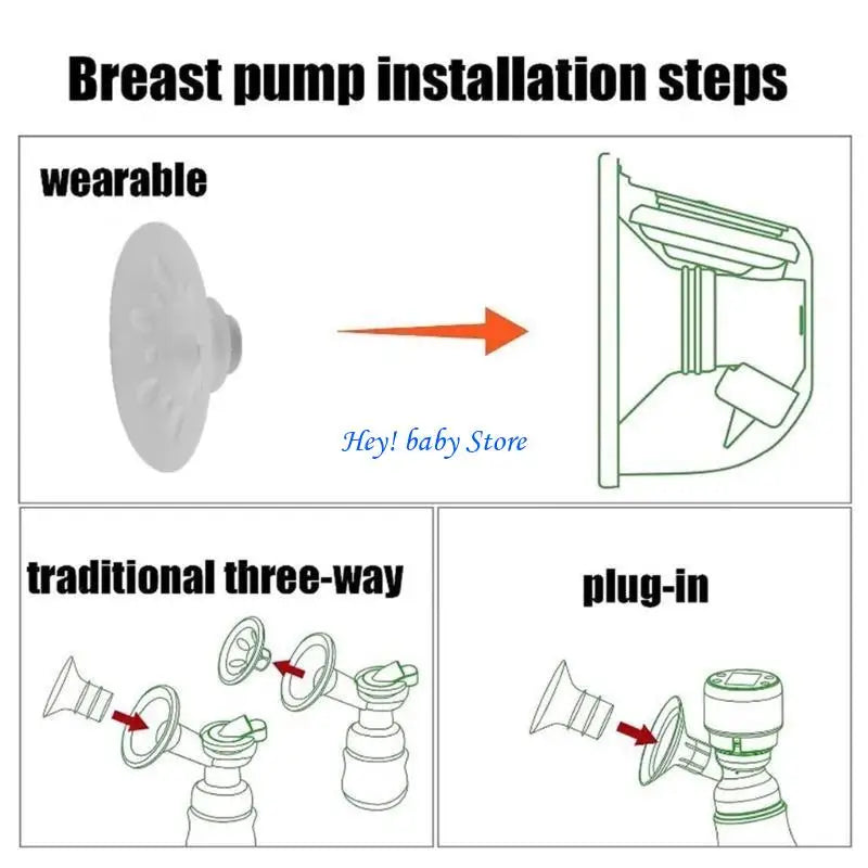 Silicone Breast Flange Insert 28mm Converter | Better Pumping