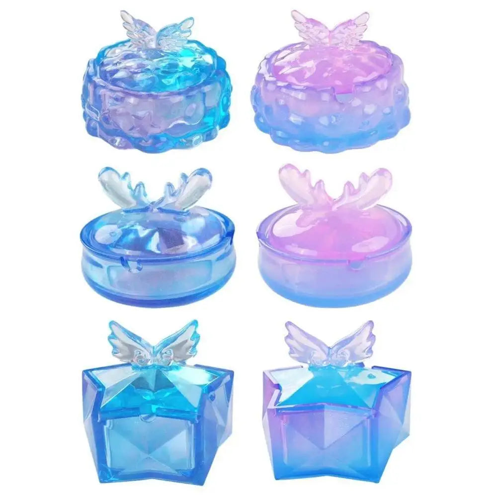 Creative Colorful DIY Elk Storage Box Mirror Silicone Mold Clouds