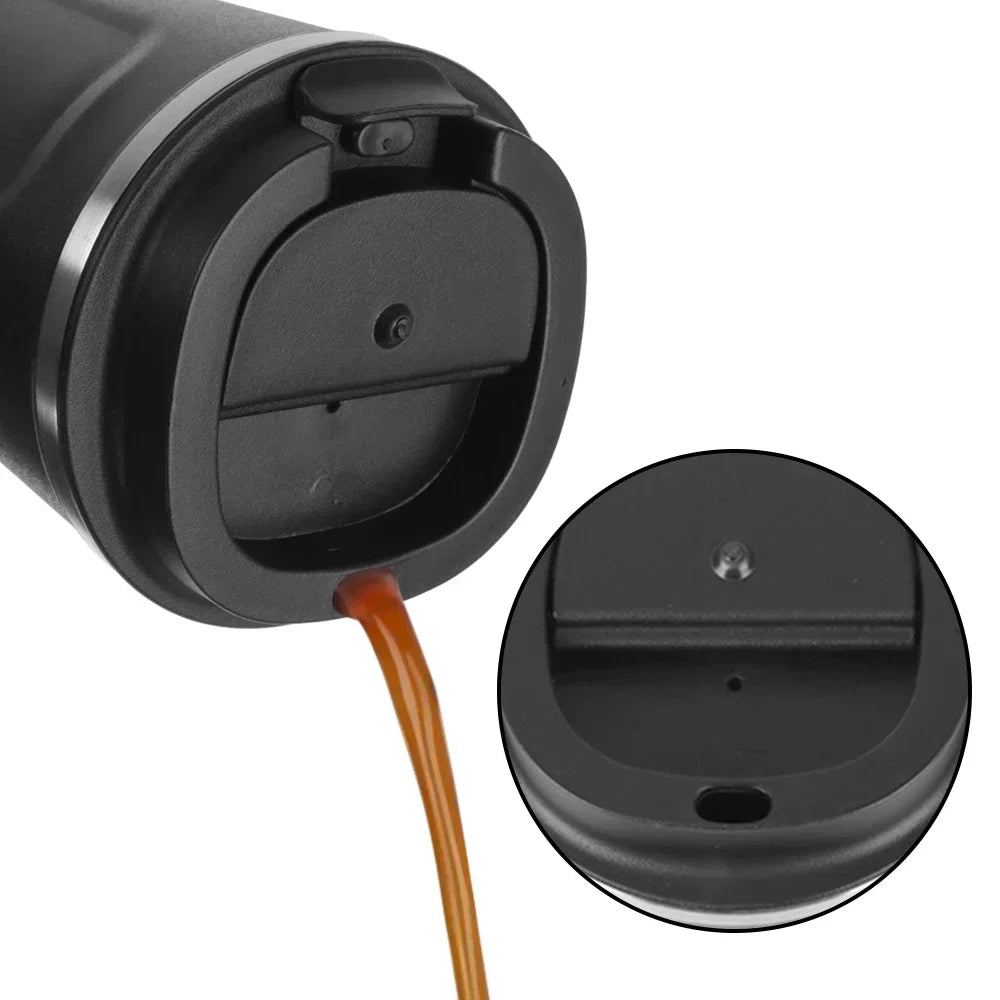 Hot 380/510ML Thermo Cafe Leak_Proof Travel Thermo Cup Double Stainless Steel for Tea Water Coffee Coffee Mug Car Thermos Mug Peaceful Pleasures Health and Wellness