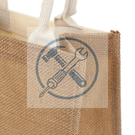 Reusable Jute Tote Bag | Beach, Grocery & Gift Shopping Bag Reusable Tote Bag Peaceful Pleasures Health and Wellness