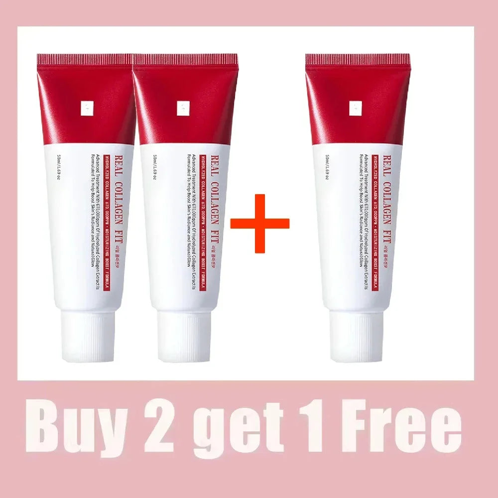 Real Collagen Fit, Collagen Wrapping Mask, Collagen 670,000ppm, Peel Off Facial Mask for elasticity, Hydrating, Glow, Glass Skin Peaceful Pleasures Health and Wellness 3pcs