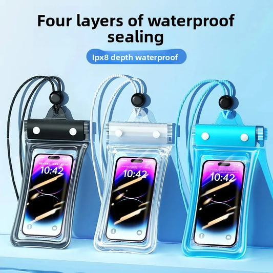 waterproof smartphone case cellphone pouch phone armbands and pouches waterproof phone bag floating phone case under water Peaceful Pleasures Health and Wellness