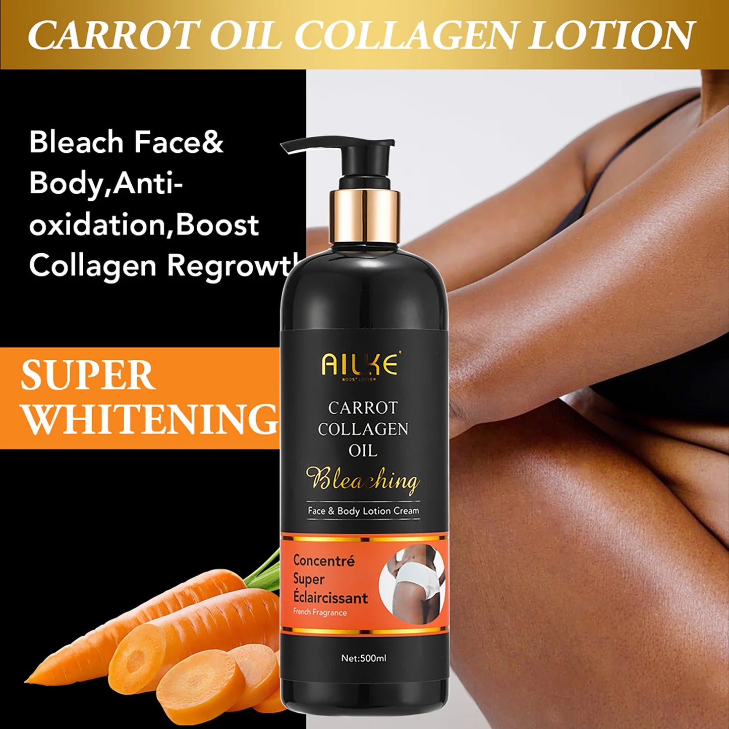 AILKE Collagen 5-in-1 Skin Care Set – Brightening & Moisturizing